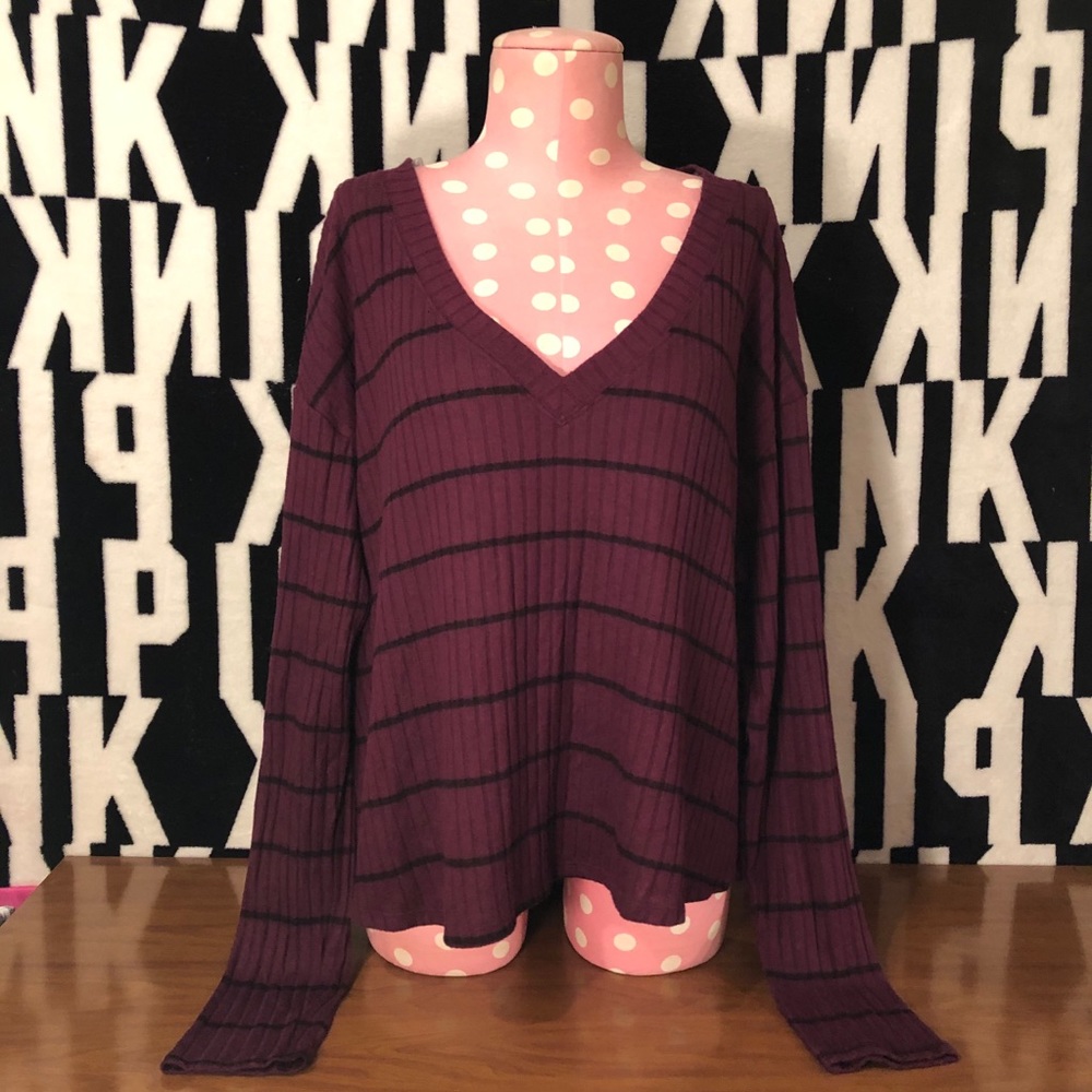 Victoria’s Secret Pink Sweater T Shirt NEW VS PINK